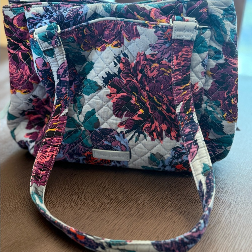 Vera Bradley Multicolor Floral Quilted Shoulder Bag